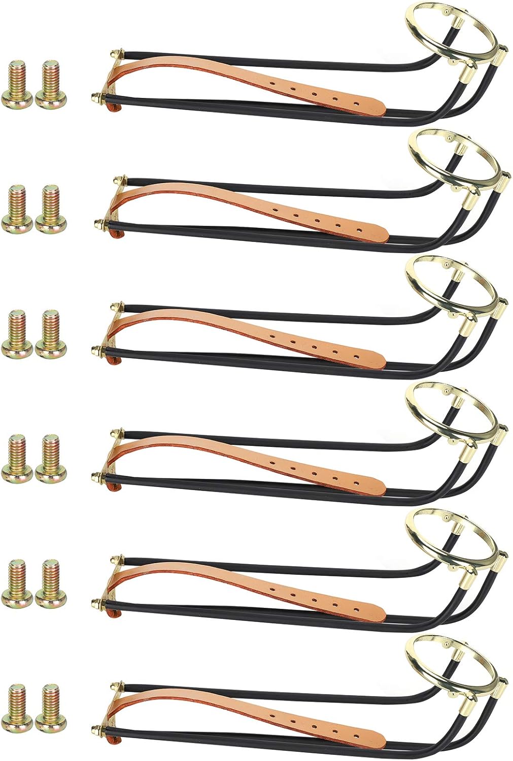 DDGD Billiards Table Pocket Rail 6Pcs Billiard Table Ball Falling Rail Pocket Snooker Pool American Style Bronze Brass : Sports & Outdoors