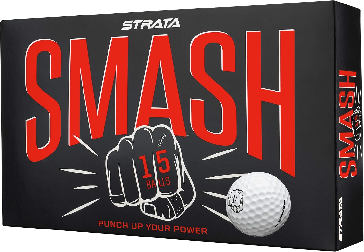 Strata 2018 Smash Golf Balls (Pack of 15)