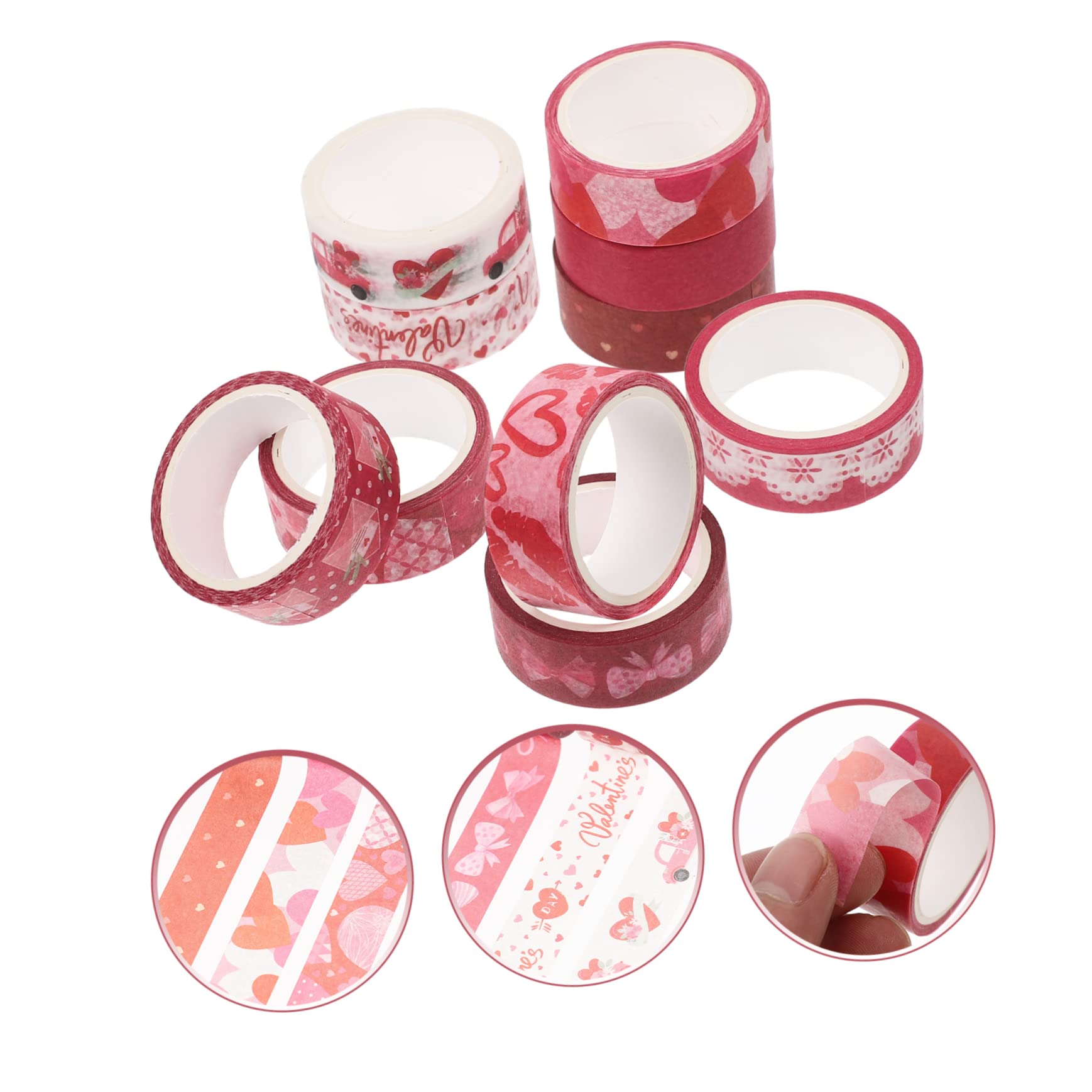 NUOBESTY 30rollen Washi Tape Dekorative Papierklebebänder Für Scrapbooking Geschenksverpackung Bastelprojekte Und Kreative Dekorationen Vielseitig Einsetzbar Und Handlich