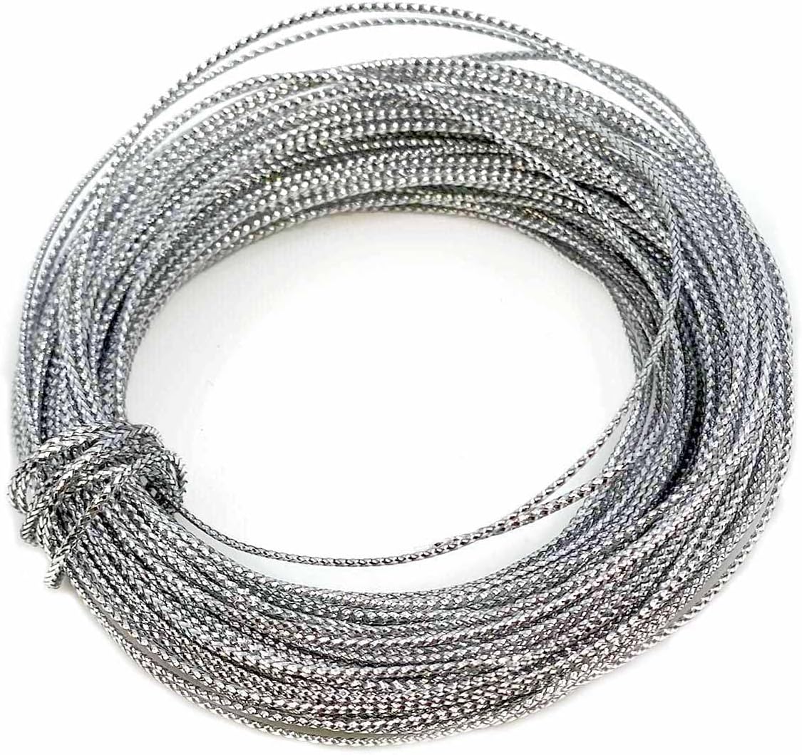 Morex Ribbon Bowdabra Wire Silver 4-PK 200Ft Ribbon, 200 Feet, Silver, BOW3040-4p-631 image 2