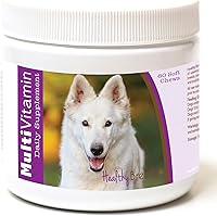 Vista 38 de Healthy Breeds Multivitamínico siberiano Husky para perros, suplemento diario recomendado por veterinarios, sabor a tocino, 60 masticables suaves