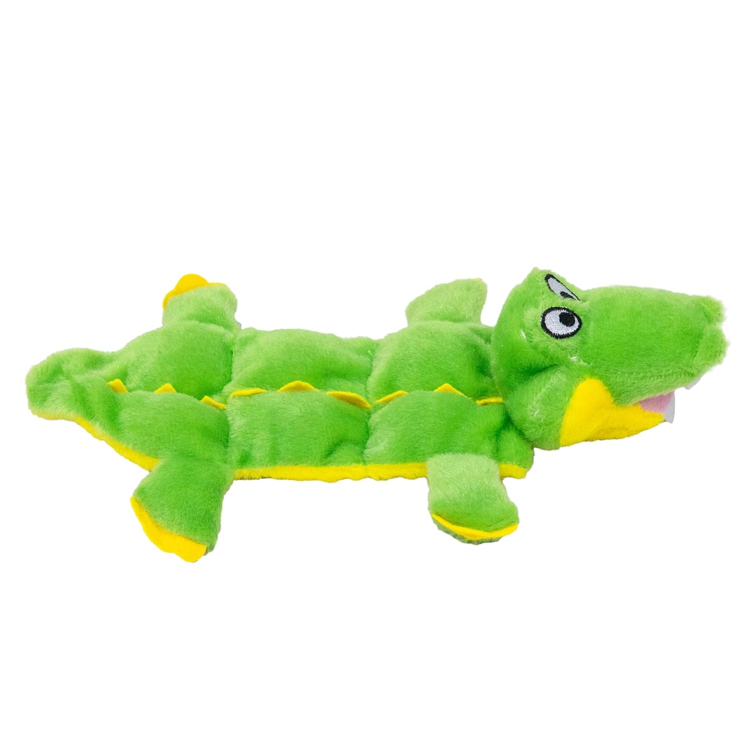 Outward Hound Squeaker Matz Plush Gator Dog Toy Small