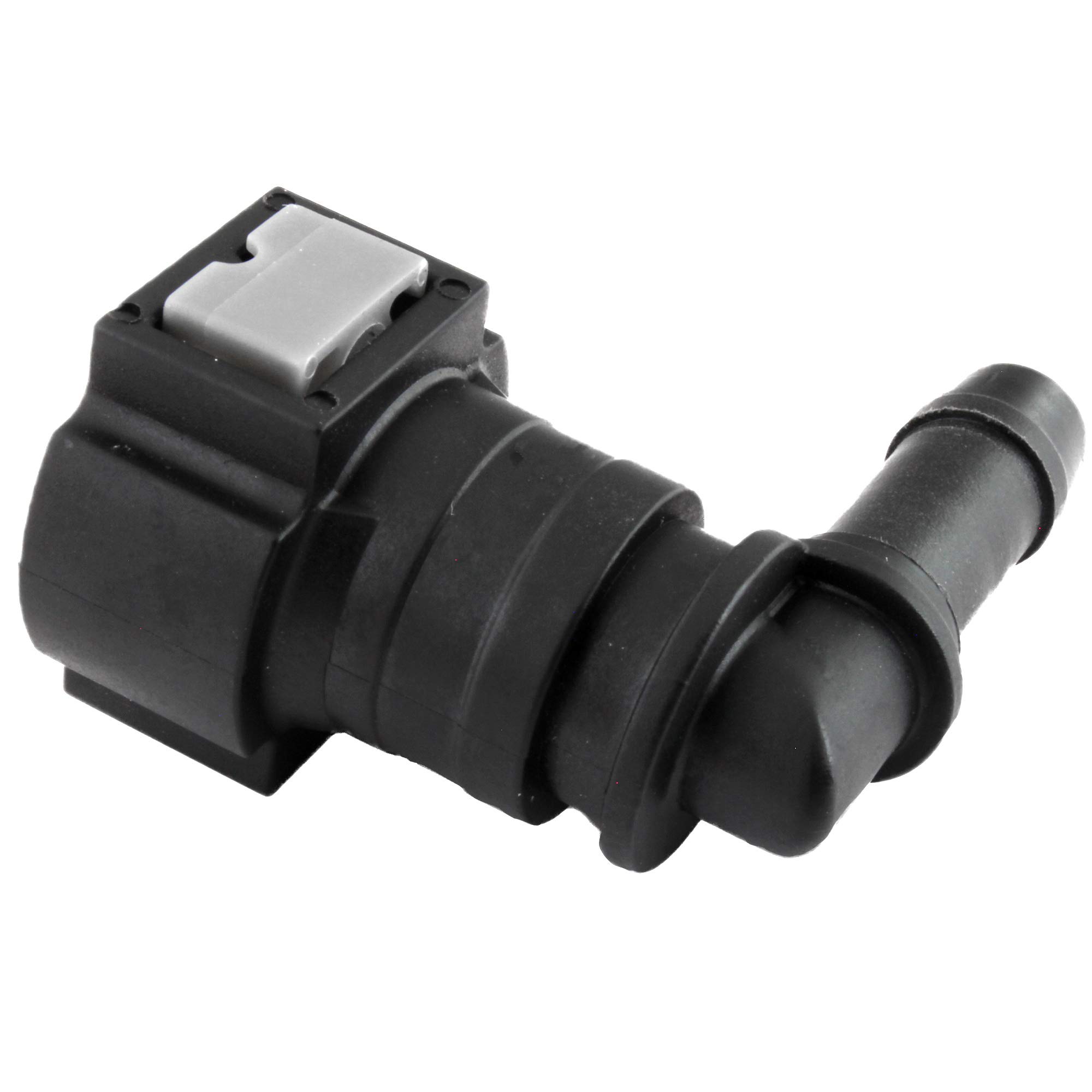 Connettori Rapidi Per Tubo Carburante 3/8 - 2 Pezzi, Diritti, In Nylon Nero, Universali - Foto 8