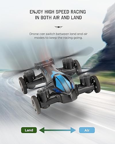 Miniatura 3 de Galvanox Drone RC Racing con kit de carrera de obstáculos, incluye 3 tamaños de aro para juego de competencia
