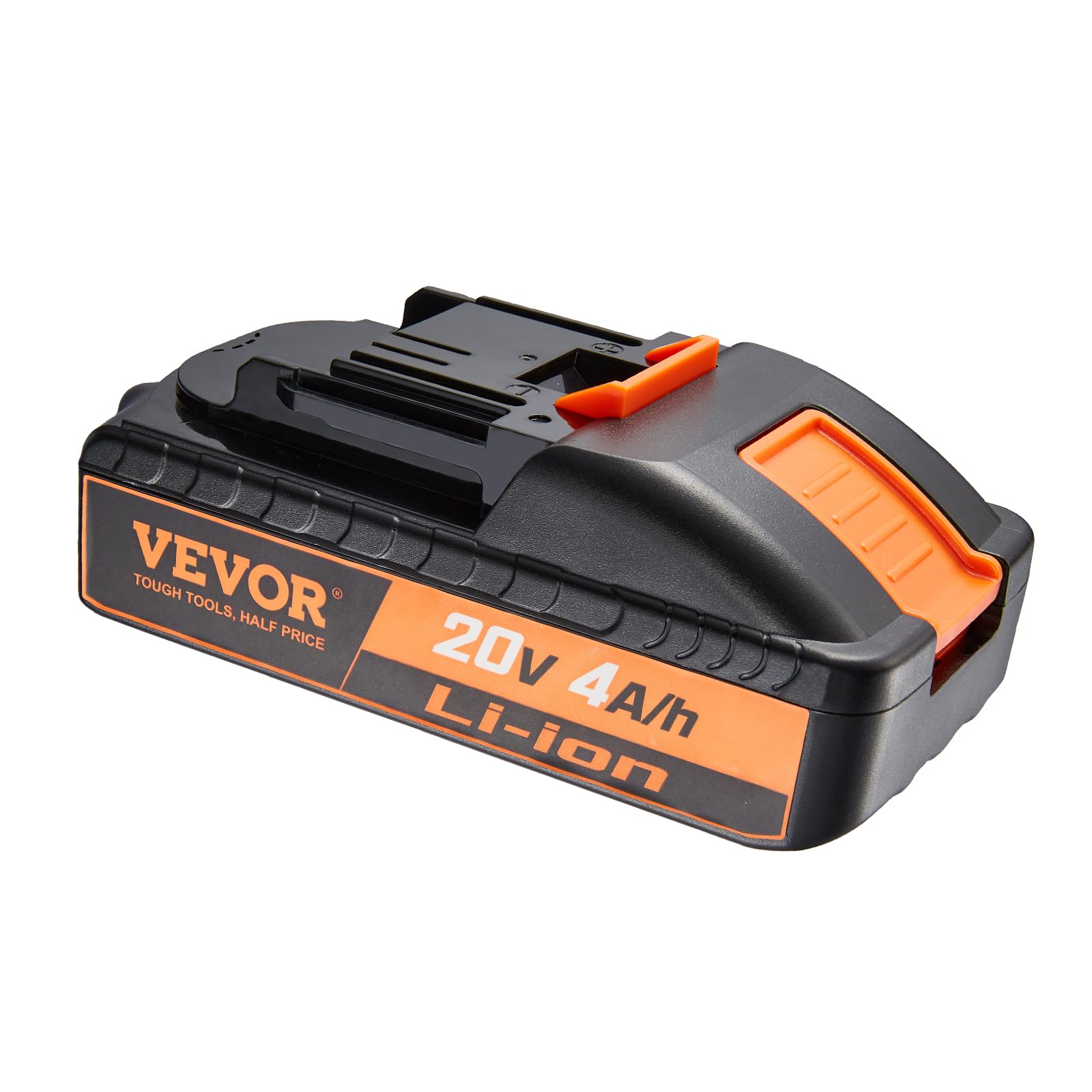 VEVOR Batteria di Ricambio per Batteria Ricaricabile al Litio da 20 V 4,0 Ah, Batteria Sostitutiva ad Alta Capacità per Batterie di Utensili Elettrici Compatibile con Elettroutensili di Batteria 20 V
