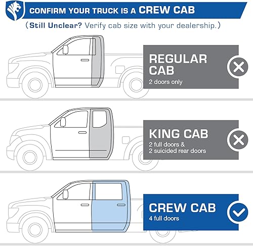 Miniatura 2 de Tyger Auto TG-SS2N35208 - Estribos para jinete compatibles con Nissan Frontier 2005-2022 | Solo cabina | 3.5 pulgadas de ancho | Negro texturizado |