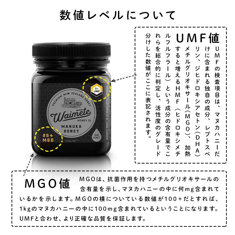 Amazon.co.jp: エグモントハニー社 ワイメテ マヌカハニー