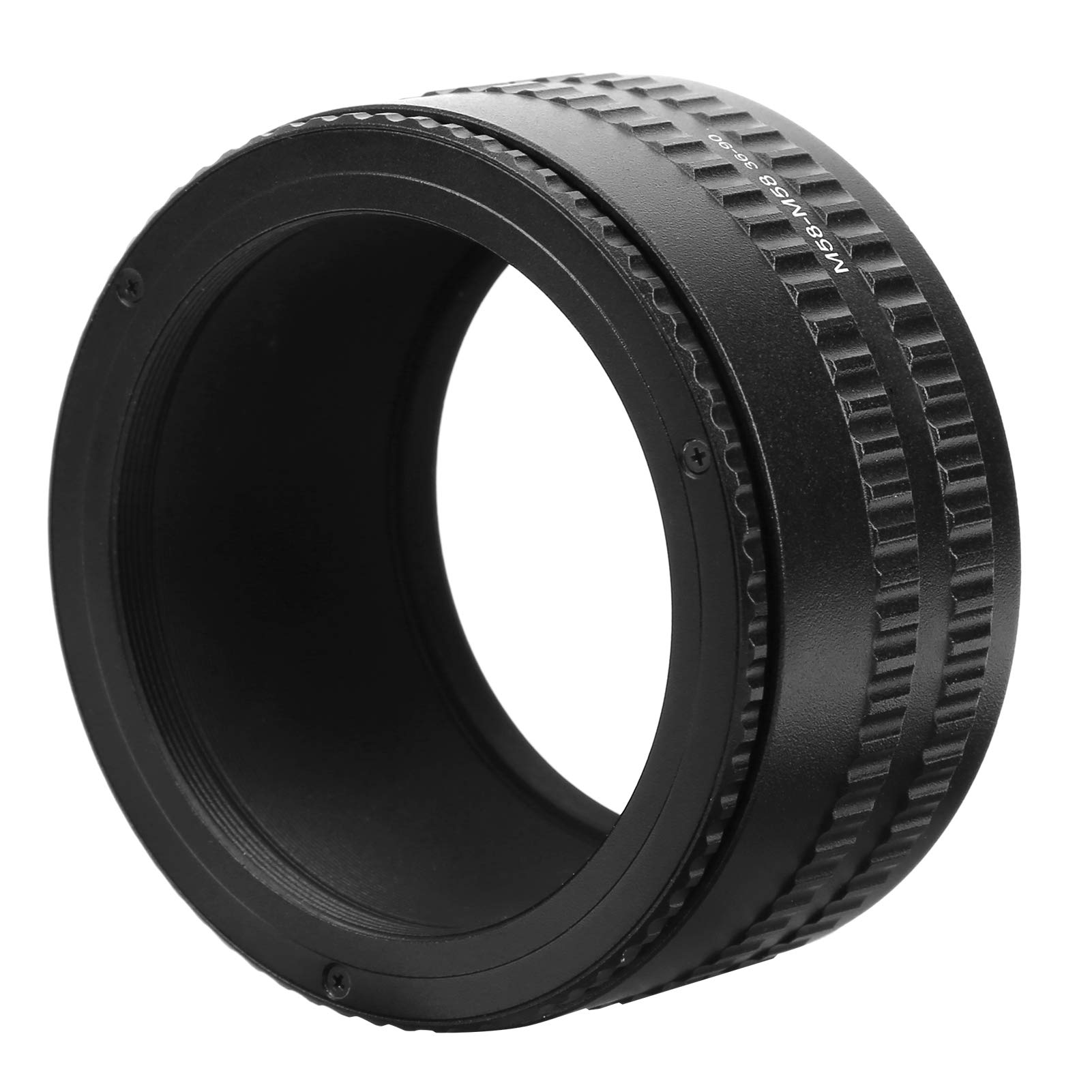 Goshyda Adapter do aparatu ogniskowego helicoid, 36-90 mm M58-M58 długość regulowana ostrość pierścień Helicoid pierścień makro przedłużenie tuba do fotografii makro