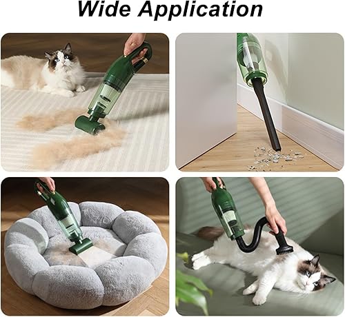 Miniatura 7 de Cordless Vacuum Duster, 4000mAh Cordless Electric Air Duster Fast Charge Low Noise for Family Office Car