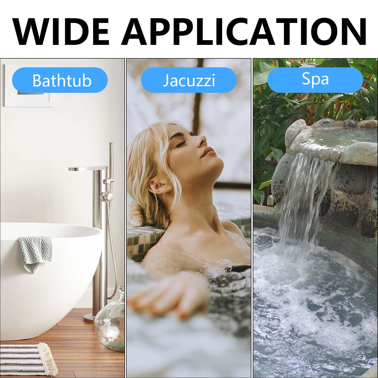 Cuscino da bagno per tutto il corpo per testa e collo, cuscino da bagno con poggiatesta, vasca idromassaggio, cuscino ergonomico con ventose antiscivolo, per vasca idromassaggio, spa domestica