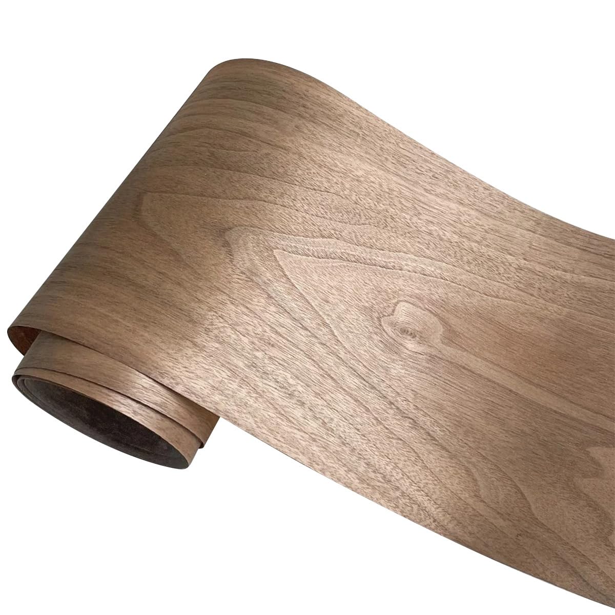 Placage en bois naturel de noyer noir 19x240cm pour la restauration haut de gamme