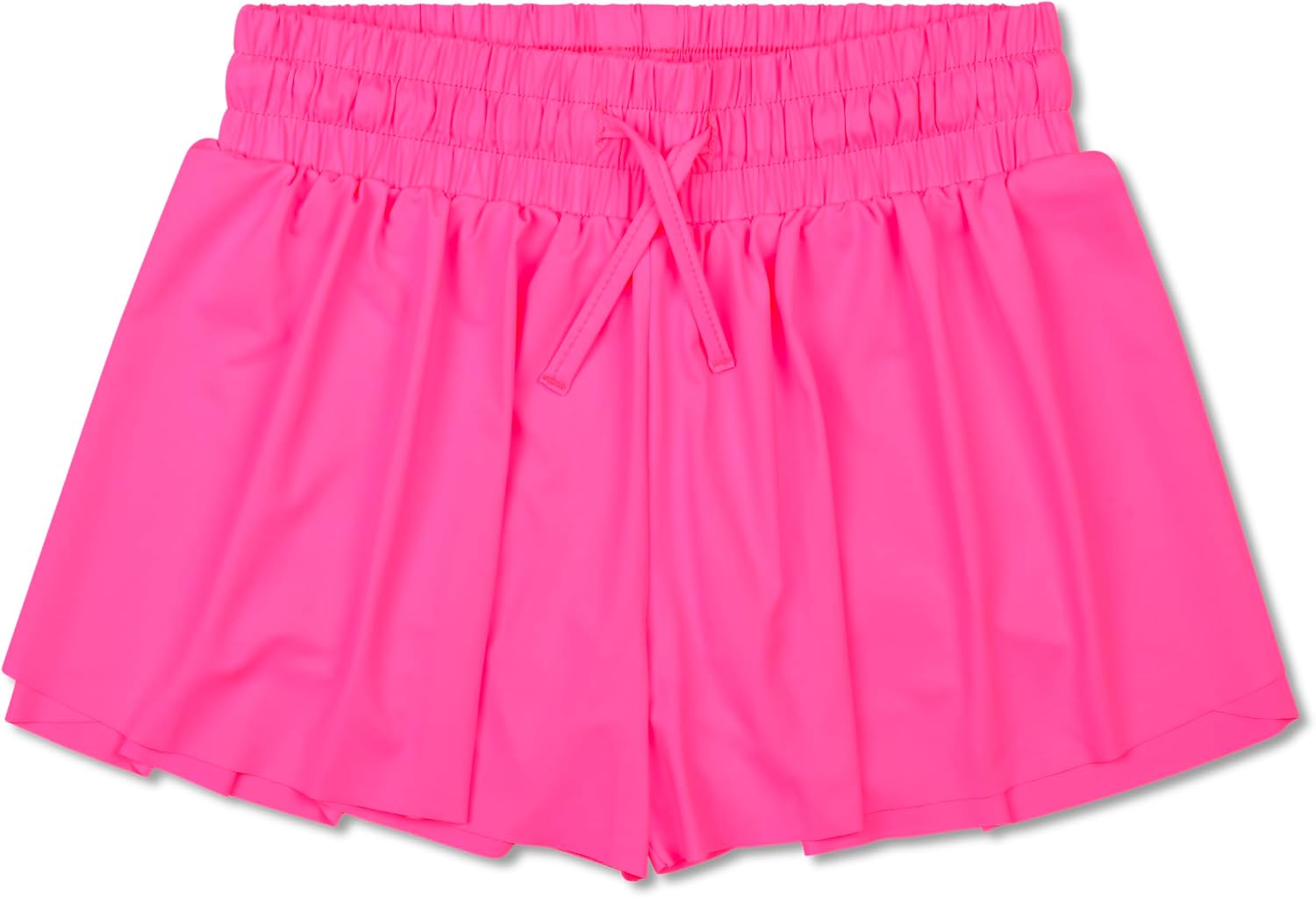 iscream Big Girls Butterfly Style Side Swing Fabric Shorts, Bright Colors