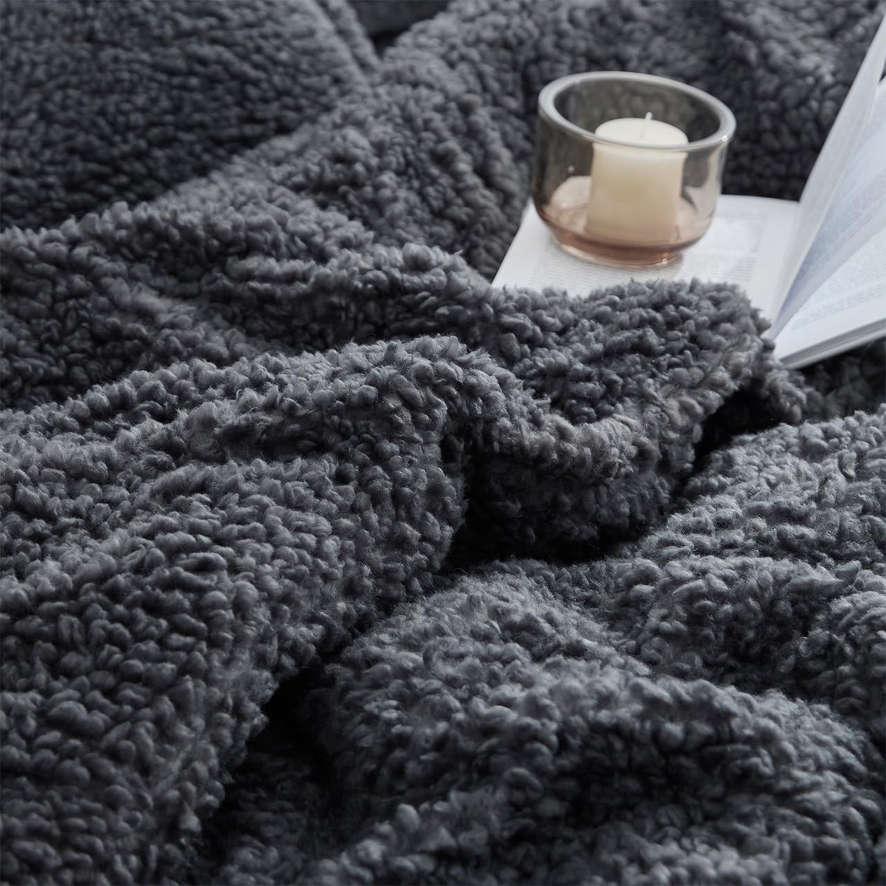 Byourbed Unfluffin Believable - Coma Inducer® Oversized King Comforter Set - Dark Gray