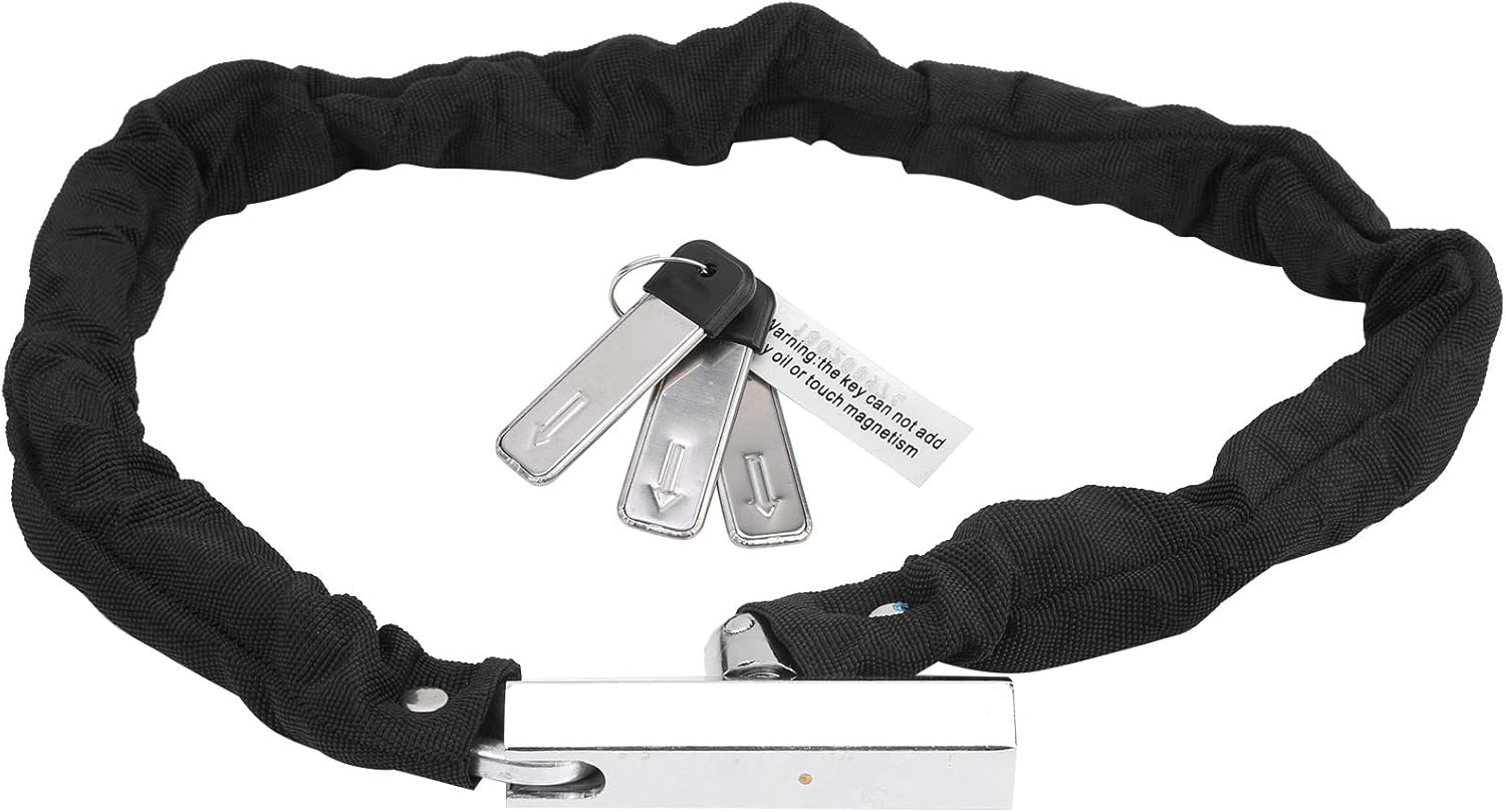Bike Chain Lock, Magnetic Anti Theft Bike Security Lock, Portable Cycling Accessory for Bike Protection