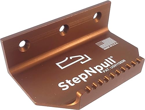 StepNpull Abridor de puerta manos libres, tirador de pie de puerta sin contacto y herramientas comerciales sin contacto para baño (cobre-1 pieza)