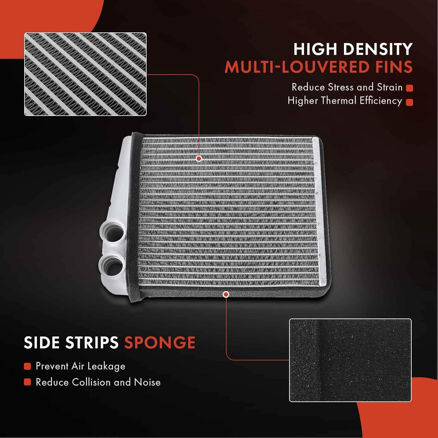 A-Premium HVAC Heater Core Compatible with BMW 228i/M235i xDrive Gran Coupe i3 i3s X1 X2 & Mini Cooper Cooper Clubman/Countryman/Paceman, Replace# 64113422666, 1698300761