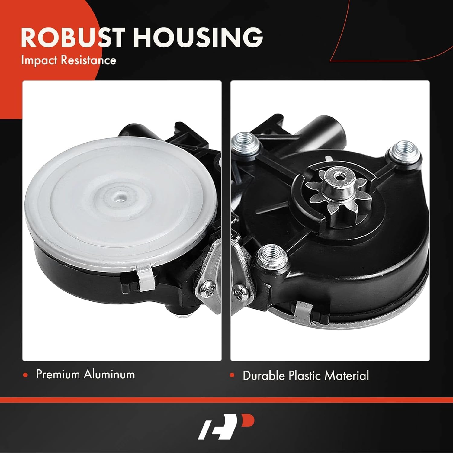 A-Premium Power Window Lift Motor Compatible with Kia Sorento 2003-2009, Sedona 2002-2005, Replace# 824603E000, 834603E000