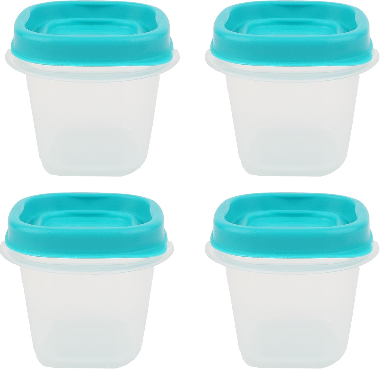 Utensilux Bundle Rubber Maid Food Storage Containers, Half
