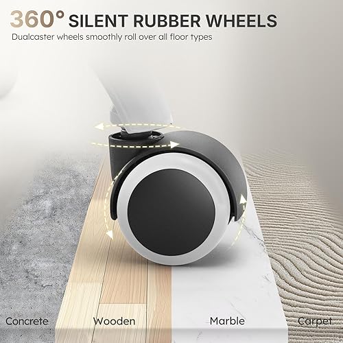 Miniatura 9 de Silla de oficina, silla ejecutiva, sillas ergonómicas de oficina grandes y altas de 500 libras, sillas de escritorio de oficina en casa con bloqueo