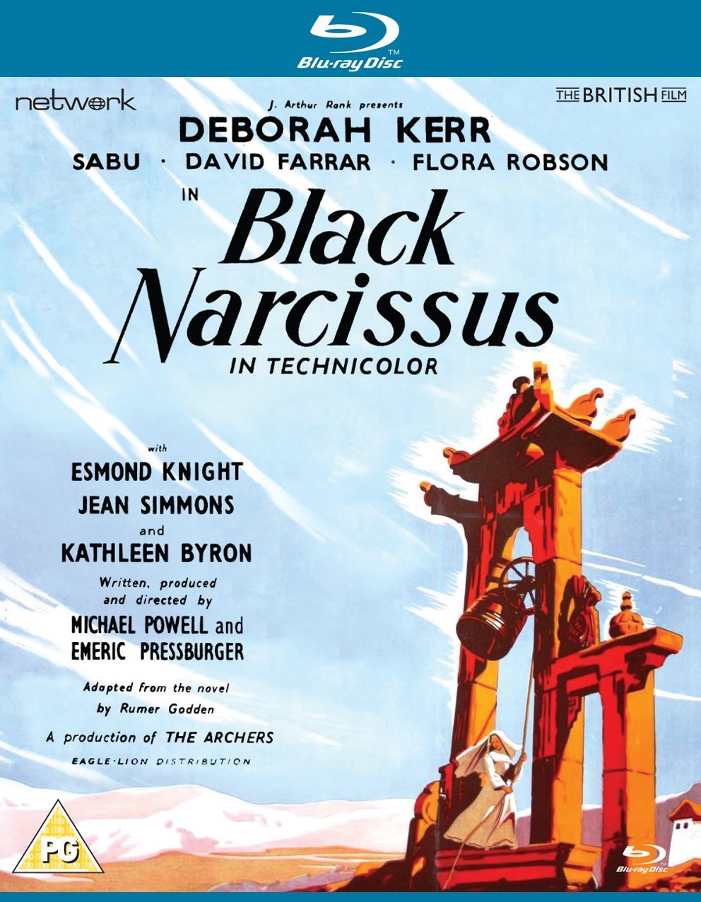 Black Narcissus Blu-ray Reino Unido clásico remasterizado para cinéfilos coleccionistas