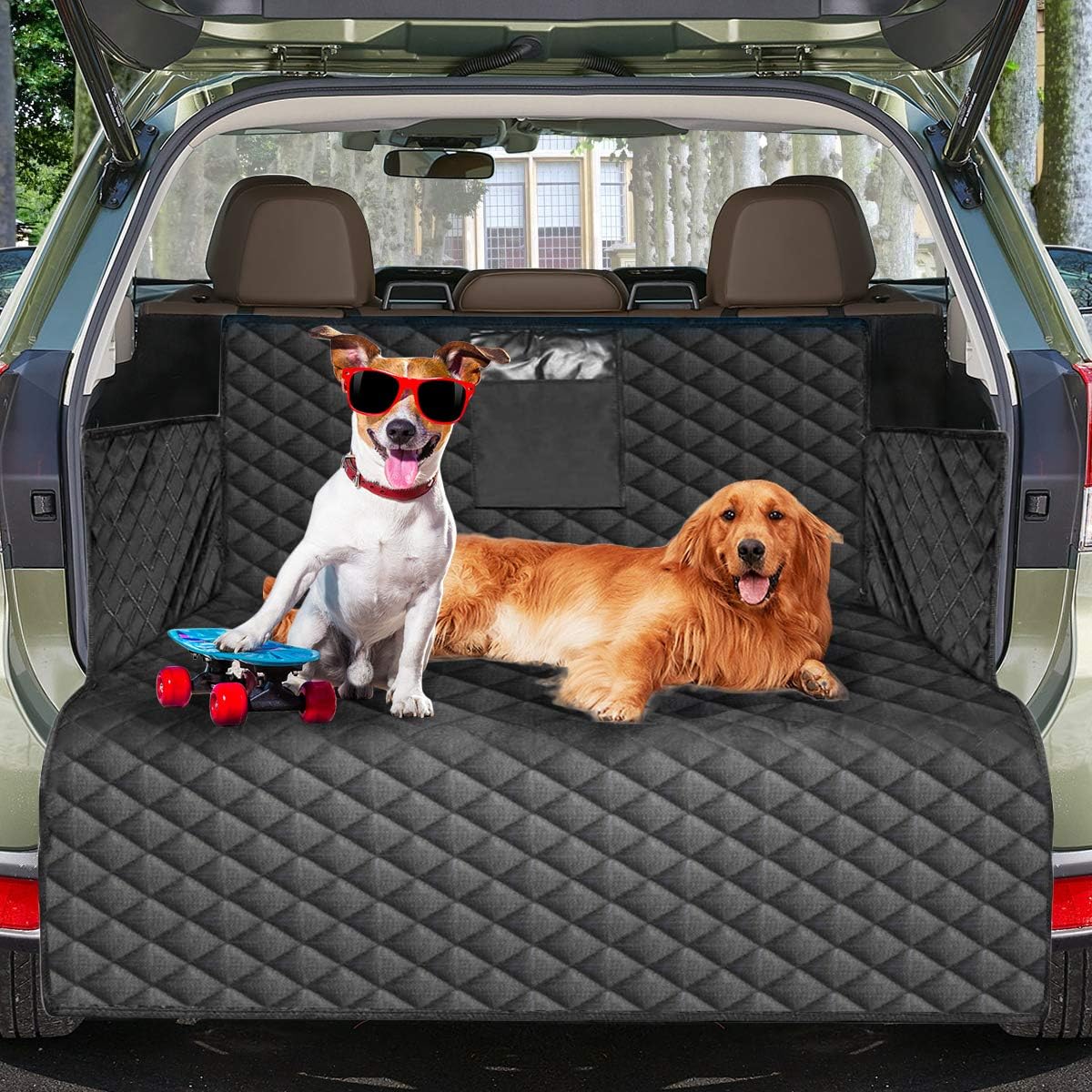 Pets Trunk Liner Mat Cargo Liner SUV Dog Cargo Cover, Waterproof Dog