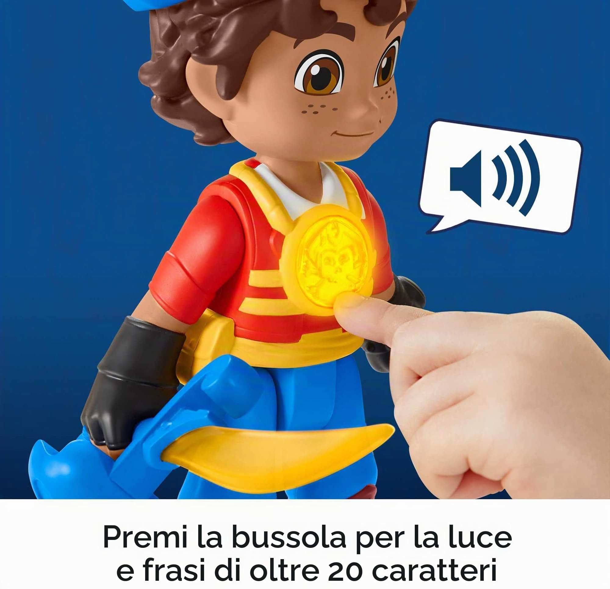 Fisher-Price Nickelodeon Santiago of The Seas Light-up Talking Santiago