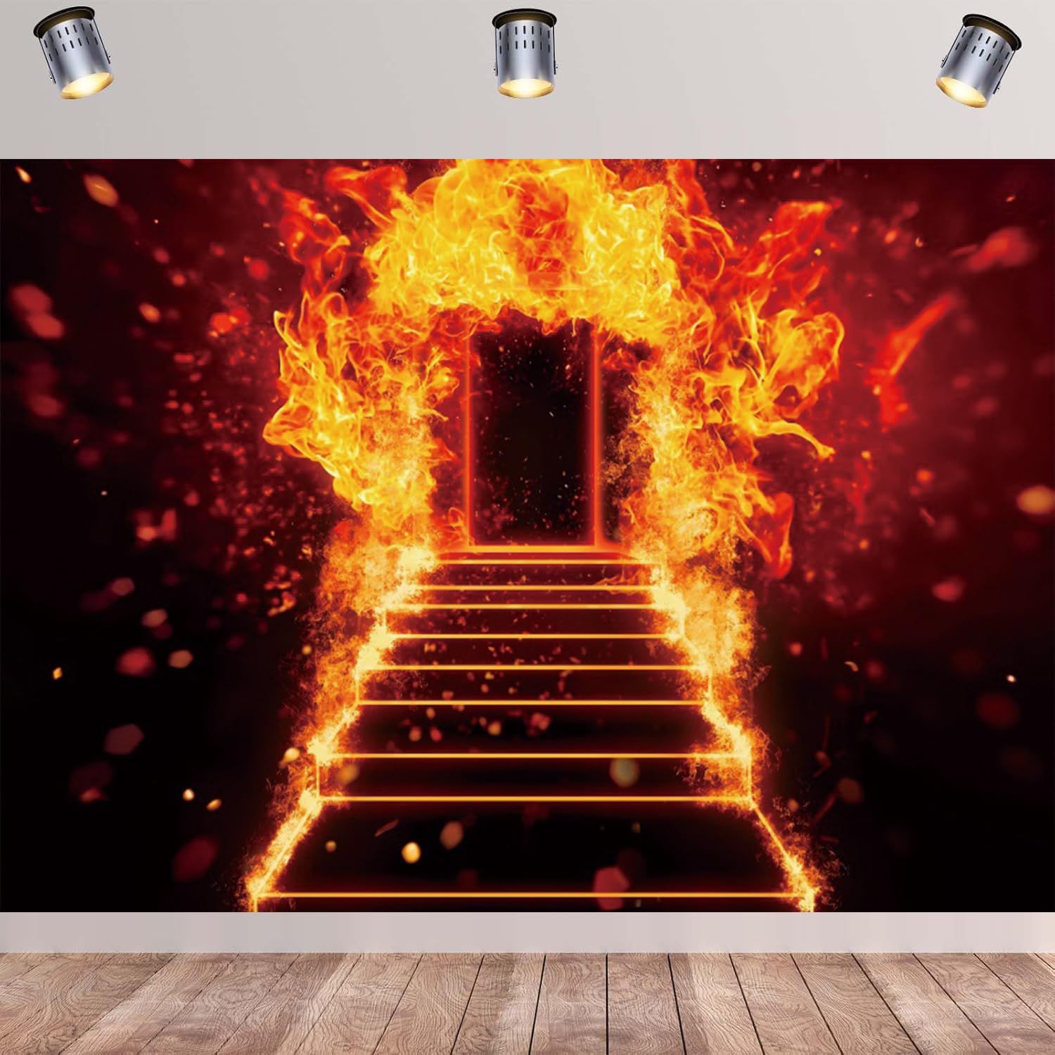 Vbs Camping Theme Shensu Burning Firewoods Photography Backdrops 7x5ft ...