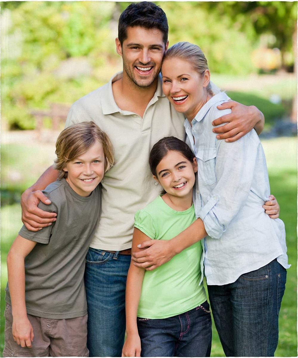 Personalized Throw Blanket Full Color. Custom from Your Photo. Fleece Blanket Super Soft for Mom Grandma Wife & Baby. Gift for Wedding Christmas (50" x 60", 1 Photo)