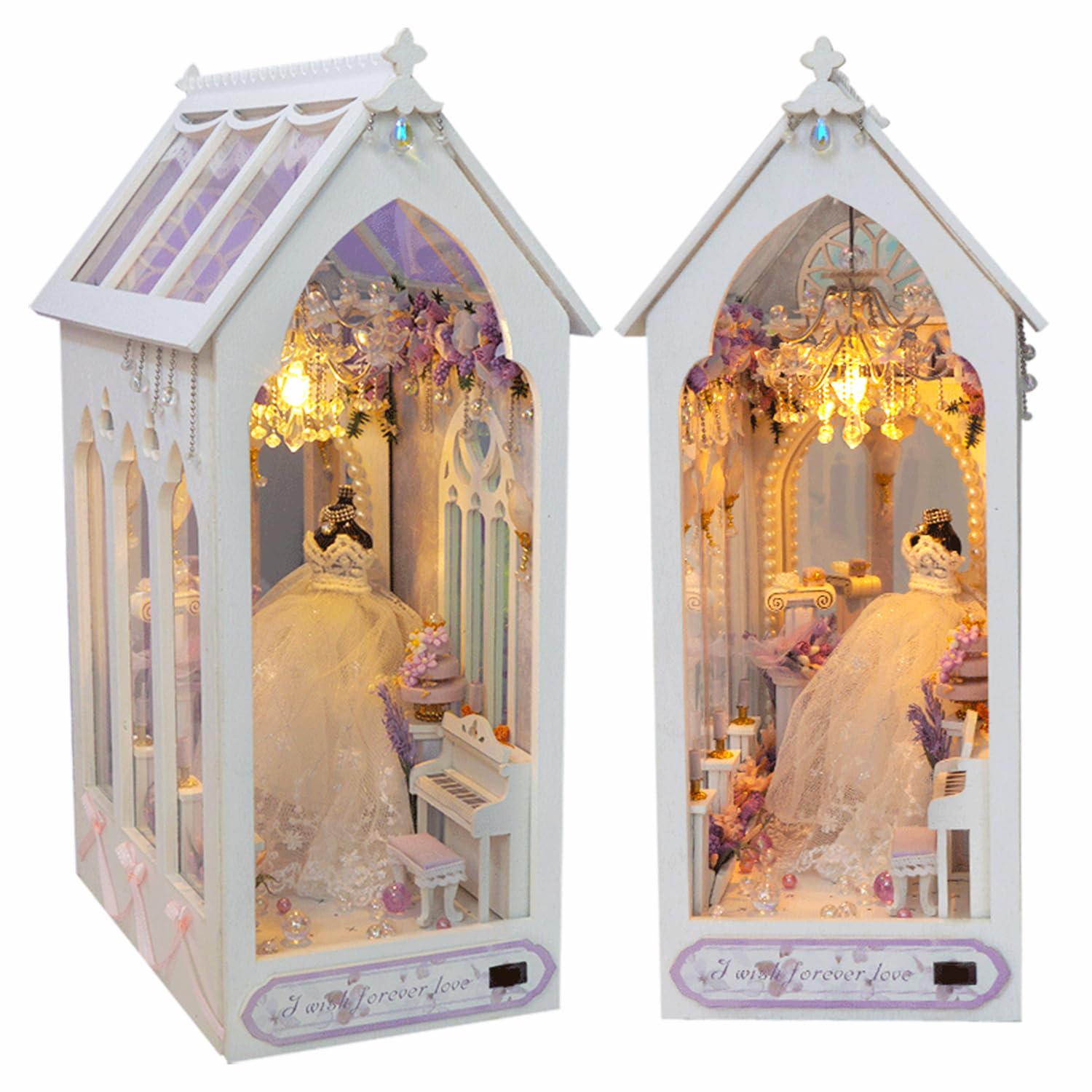 Amazon.com: Roroom DIY Book Nook Kit, DIY Dollhouse Booknook