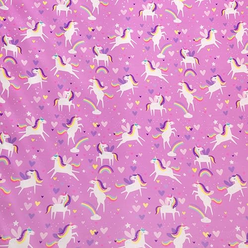 Miniatura 8 de Little Sleepies Sábana bajera para cuna, viscosa de bambú, totalmente elástica, unicornios de Sienna