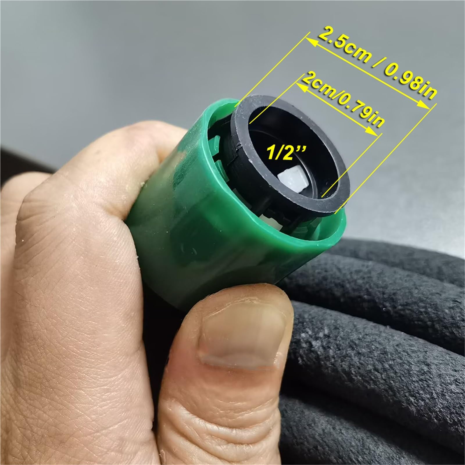 Tubo for irrigazione a goccia da 15 m 50 piedi Tubo for infiltrazioni automatiche da 1/2 '' Tubo for irrigazione for irrigazione a goccia automatico a collegamento rapido