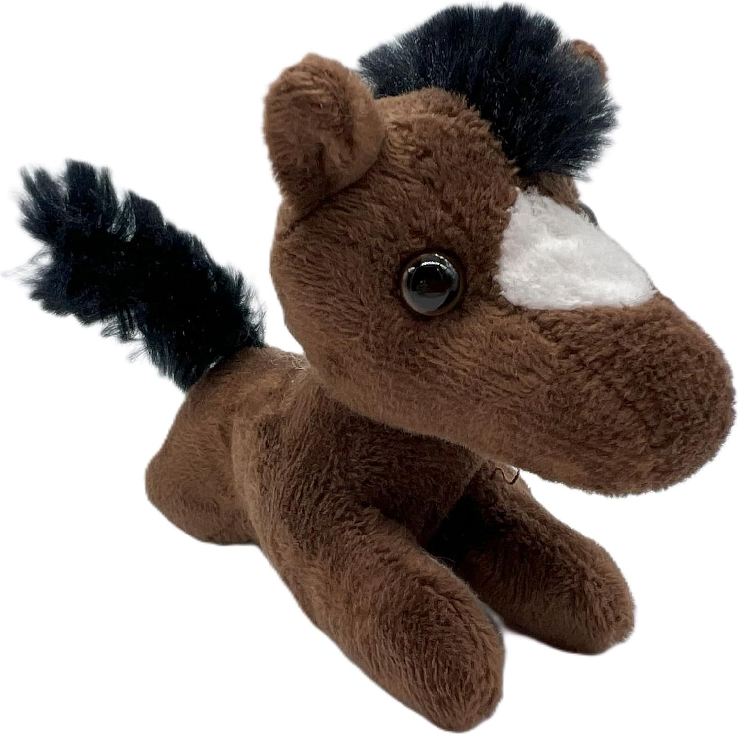 The Petting Zoo, Mermaid Doll with Horse Stuffed Animal, Gifts for Girls Plush Mermaid Doll with Horse Plush Toy, 17 inch, Brunette