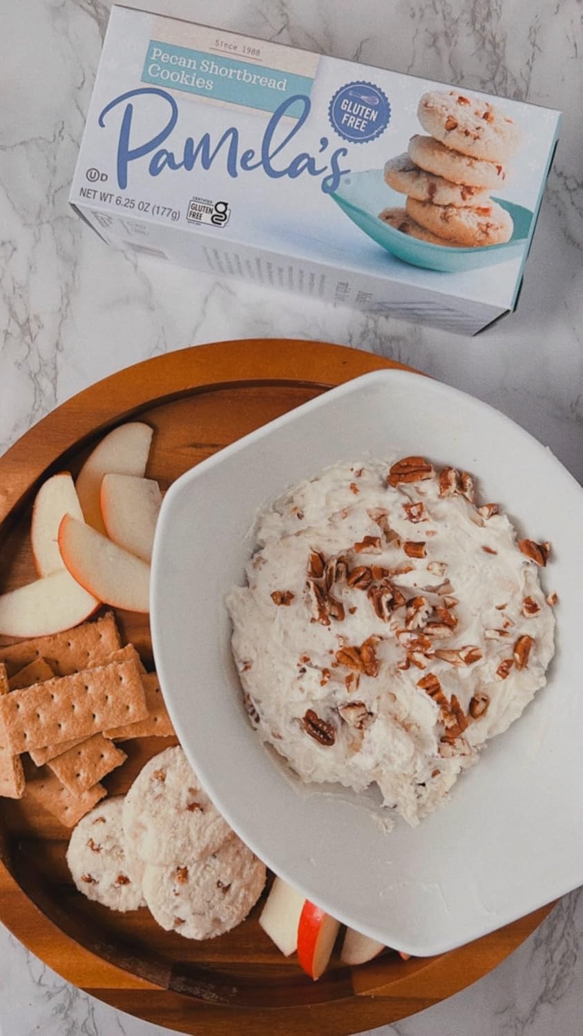 Pamelas Products Cookies Shortbread Pecan , 6.25 oz ( pack of 6)