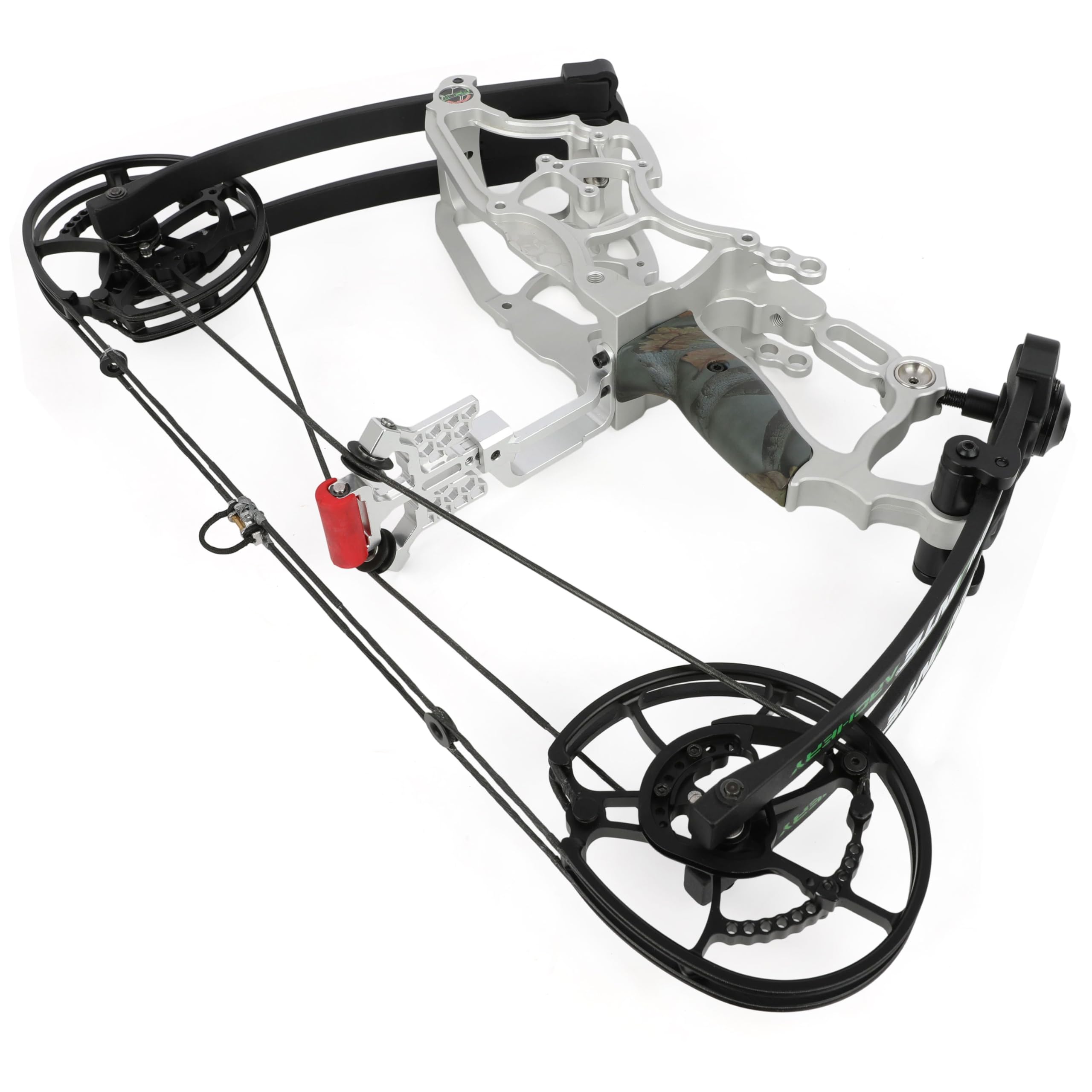 17" kit arco compound, 30~70lbs regolabile, arco steelball, doppio uso arco da caccia,RH&LH, può sparare freccia e palla d'acciaio, per tiro con l'arco da caccia