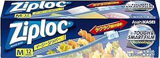 ジップロック イージージッパー M 透明 12枚入