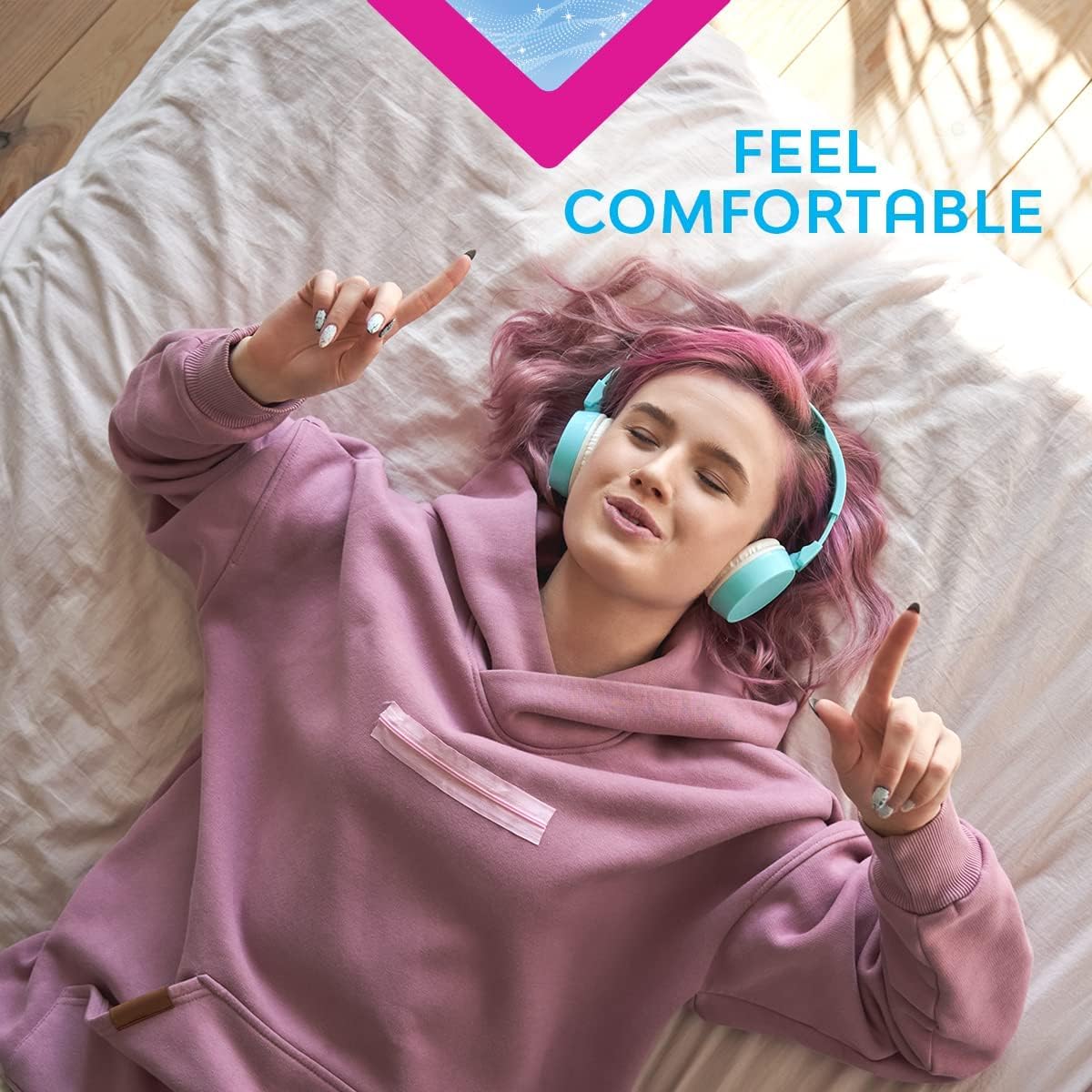 SABA Ultra Invisible - Almohadillas largas ultrafinas con alas, flujo regular, 16 unidades (paquete de 3)