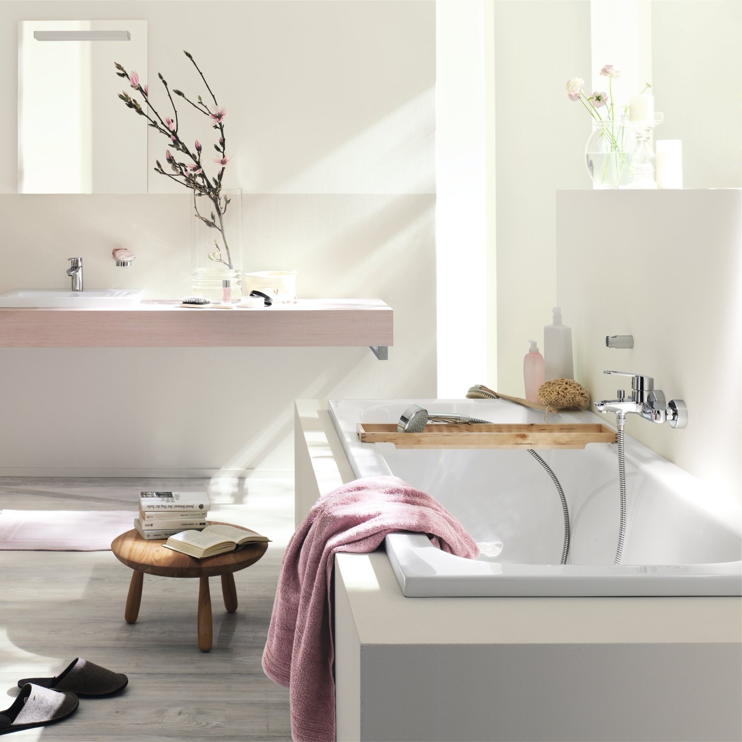 Grohe 33591002 Eurostyle Cosmopolitan Miscelatore Monocomando Vasca/Doccia senza Manopola Doccia, Cromo