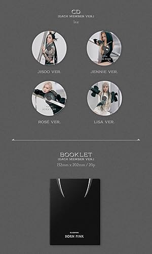 Miniatura 6 de Beneficio de preventa - DIGIPACK. BLACKPINK BORN PINK 2 álbum JISOO  JENNIE  ROSE  LISA - Ver aleatorio. K-POP SELLADO