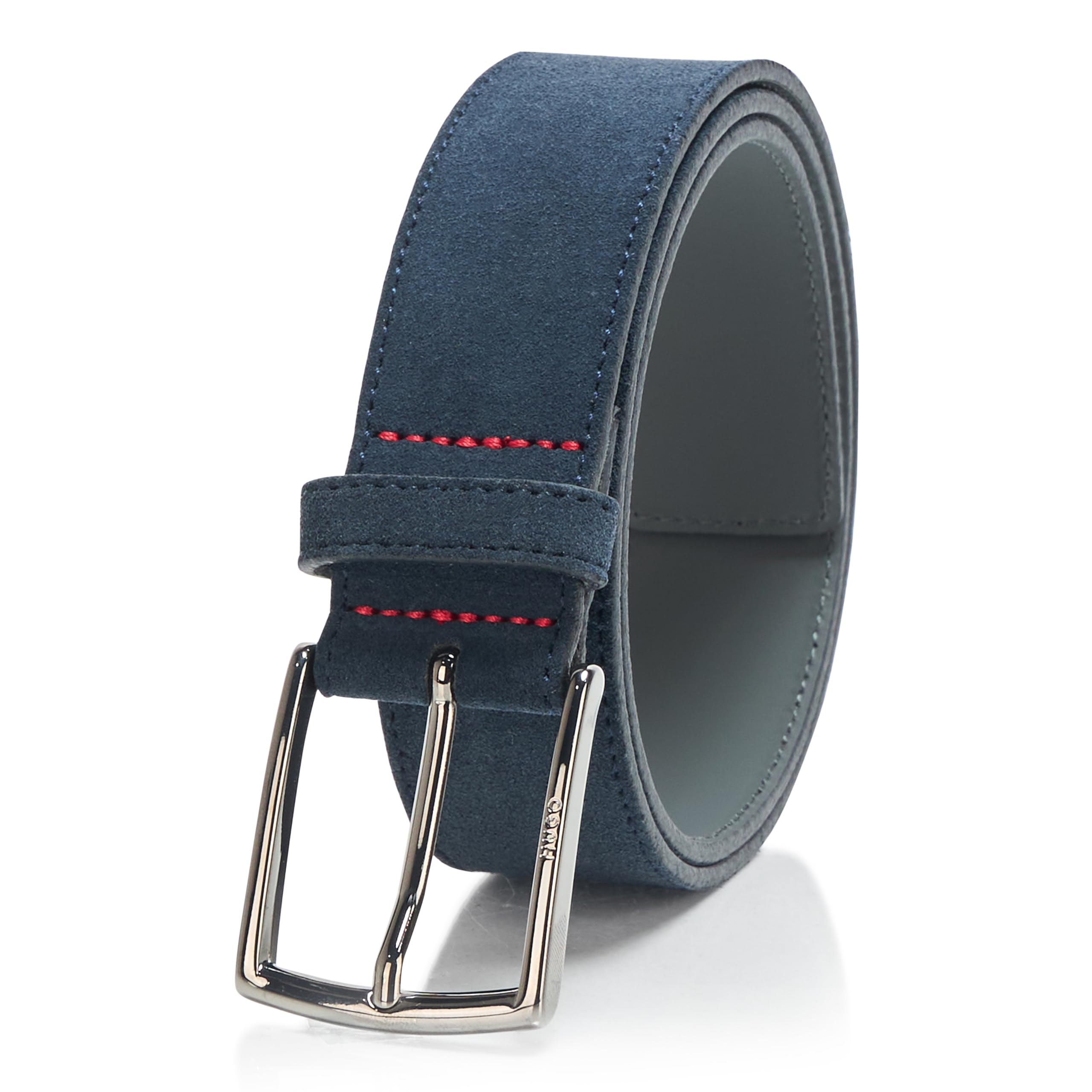 HUGO Herren Gregor Smooth Suede Leather Belt Gürtel