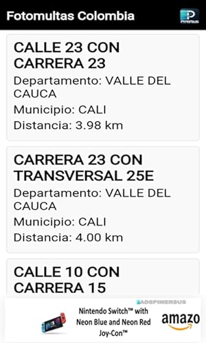 Speed Cameras Colombia