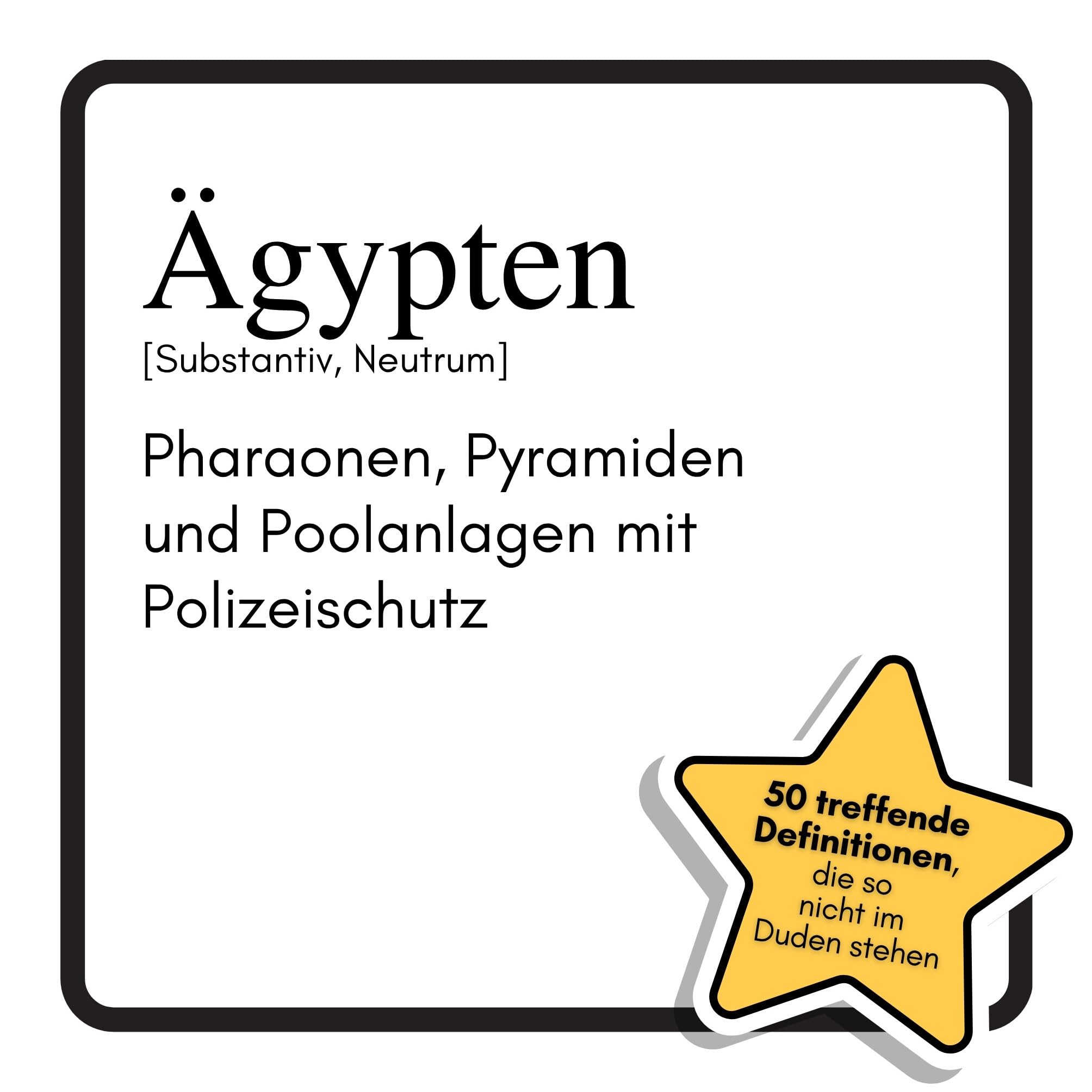 Ägypten: Pharaonen, Pyramiden und Poolanlagen mit Polizeischutz. Das lustige Geschenkbuch für Mann, Frau, Kollege, Freund zu Geburtstag, Weihnachten