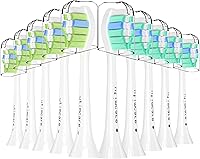 Vista 1 de Cabezales de repuesto compatibles con cepillos de dientes eléctricos Philips Sonicare, repuestos de cabezal de cepillo eléctrico para manijas a