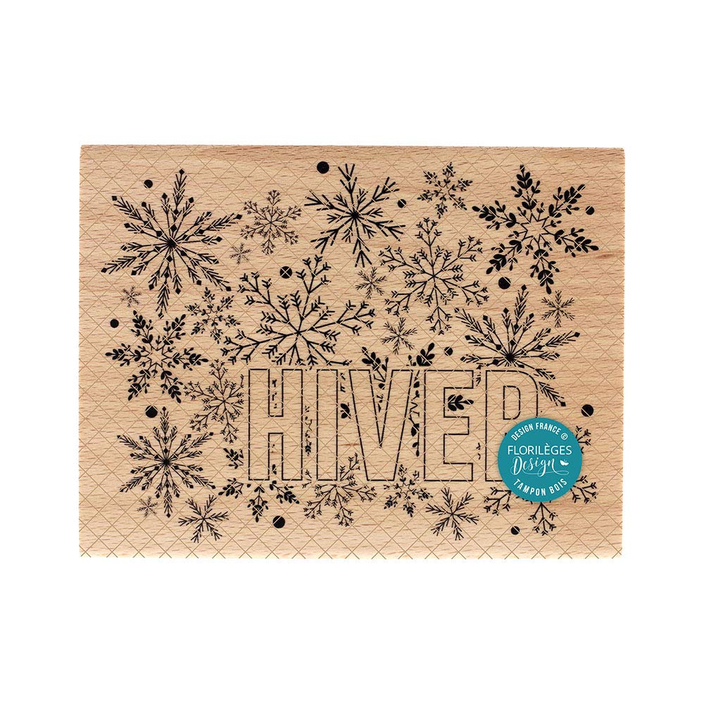 Florilèges Design Stamp, Wood Colour, 100 x 130 cm