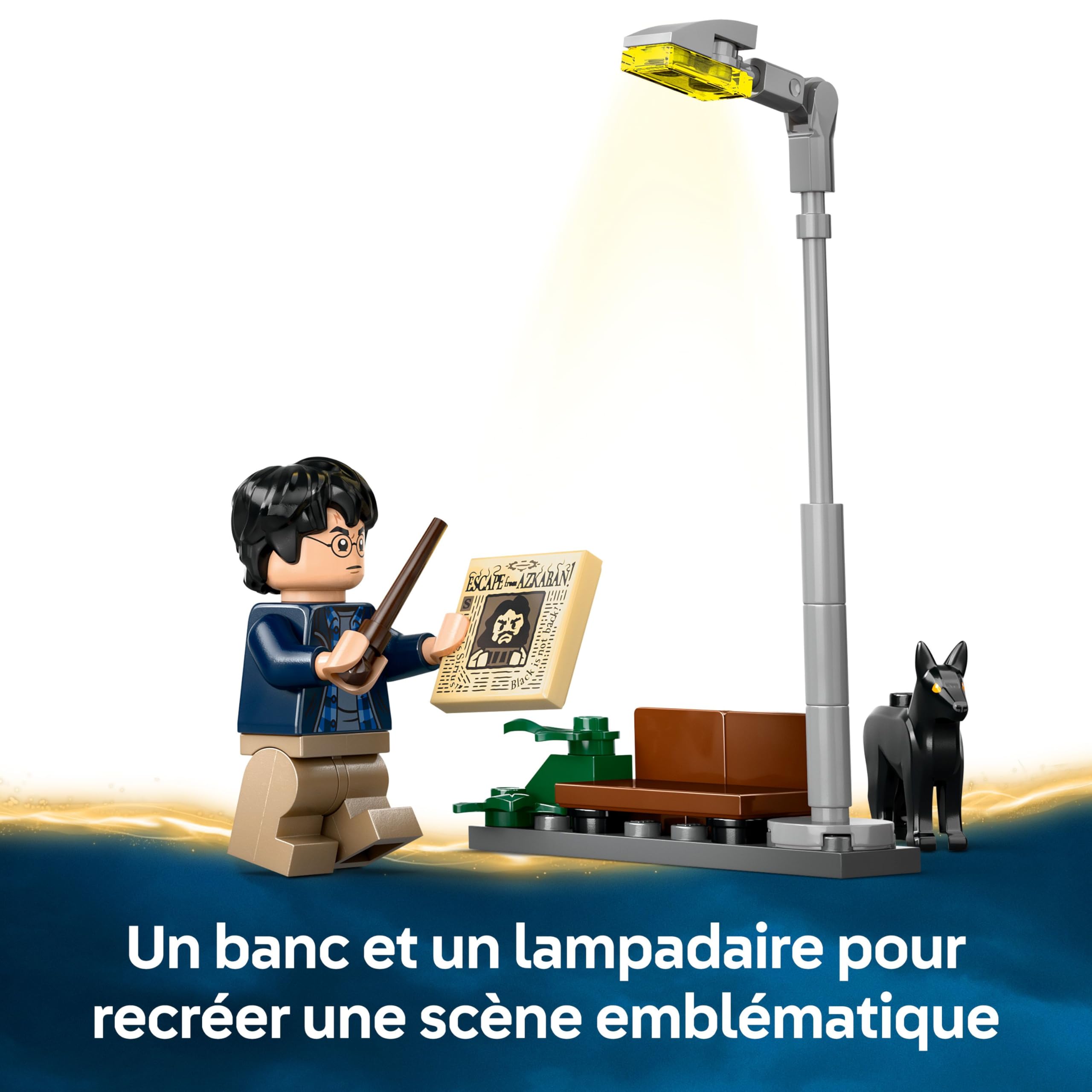 LEGO Harry Potter Aventure en Magicobus - Jouet pour Sorciers avec 5 Minifigurines Collector & Accessoires dont Baguettes Magiques - Cadeau sur le Prisonnier d'Azkaban pour Fille ou Garçon 8 ans 76446
