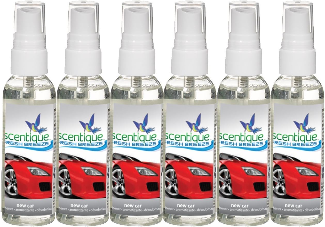 02256-6 Fresh Breeze New Car Air Freshener, 6 Pack (2 oz)