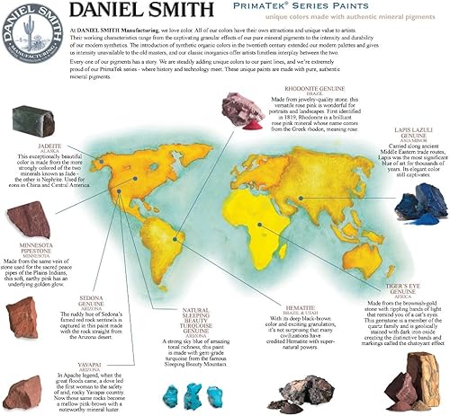 Miniatura 3 de Daniel Smith Pintura de acuarela extrafina, barra de 0.4 fl oz, azul turquesa cobalto, 284670032