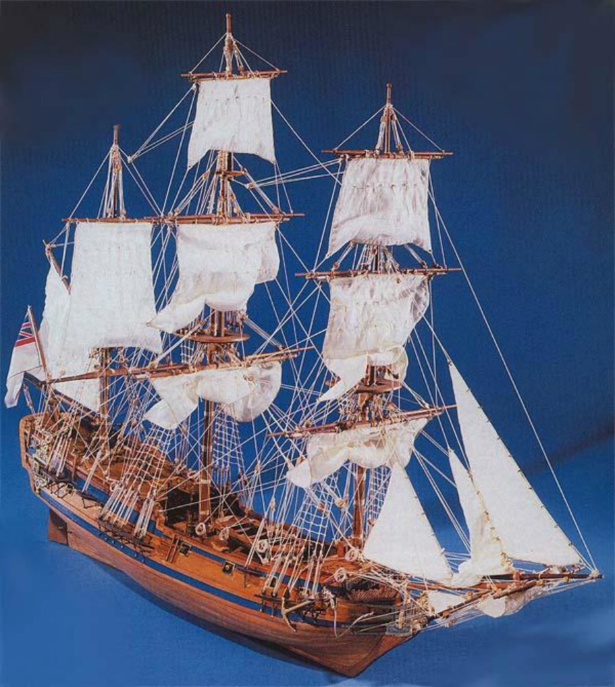 Peregrine Gallery - premium model ship kit by Mantua