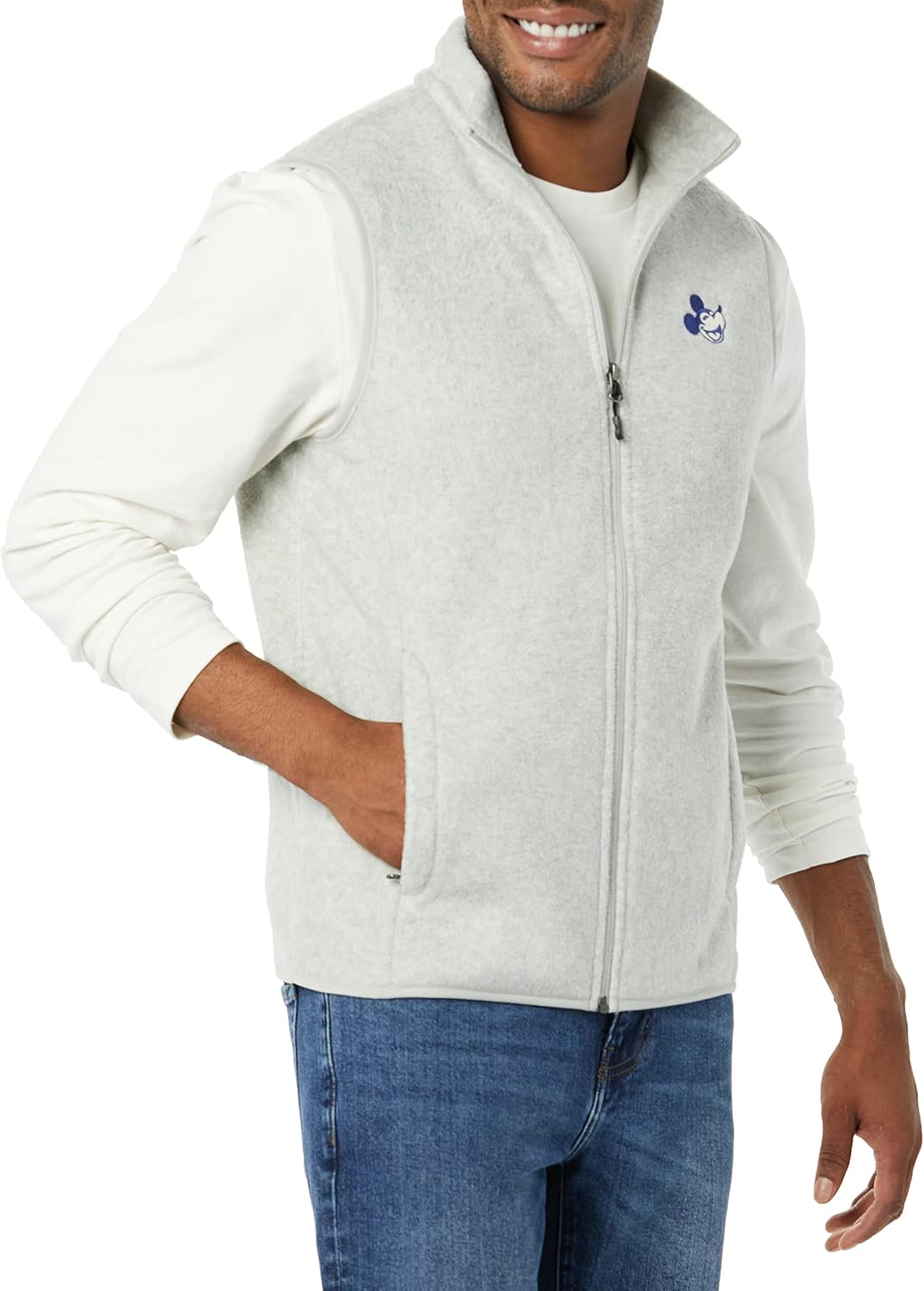 Amazon Essentials Disney | Marvel | Star Wars Men's Polar Fleece Vests - Image 4