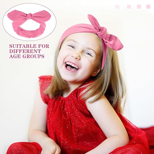 Miniatura 4 de 2 diademas retro de Halloween para mujer y niña, con lazos, de algodón, hechas a mano, diadema de alambre vintage para bebé, diadema de alambre de