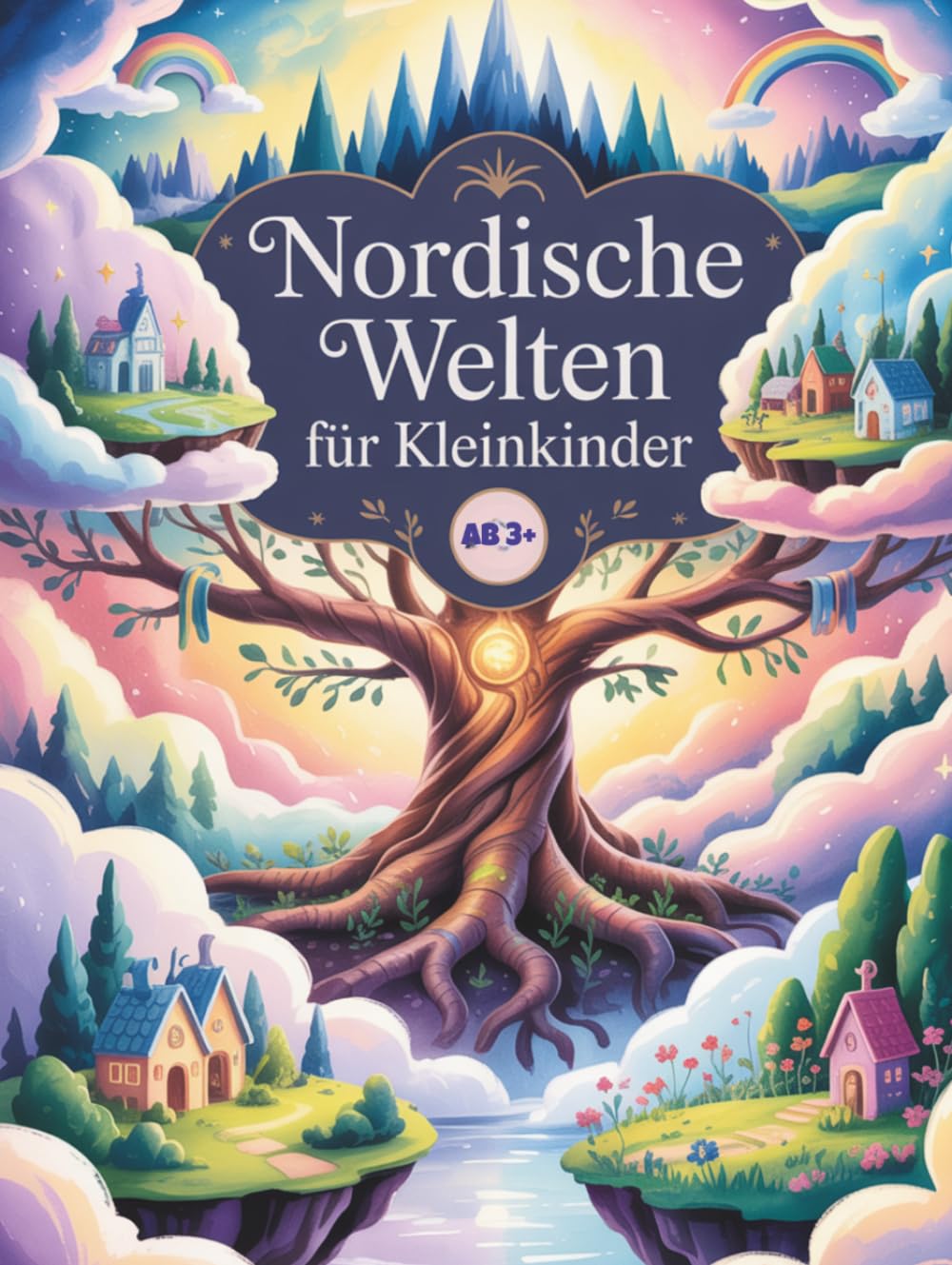 Nordische Welten für Kleinkinder: Eine kindgerechte Reise durch die 9 Welten der nordischen Mythologie (Nordische Mythologie für Kinder)